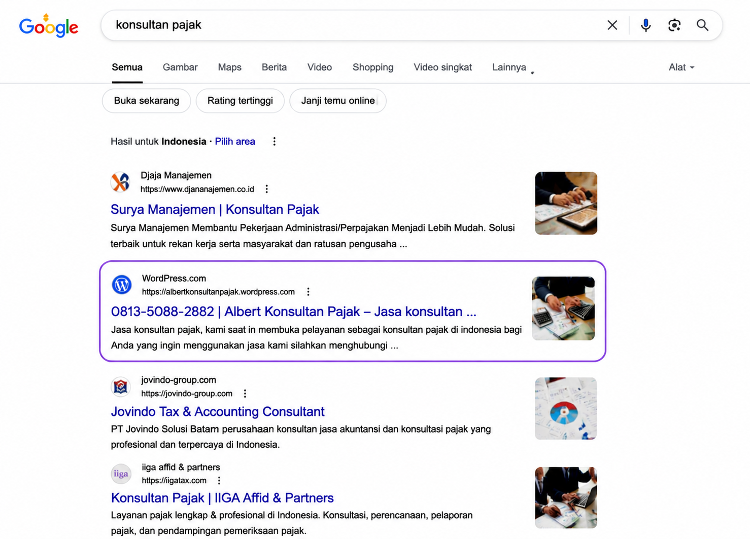 Albert Jasa Konsultan Pajak